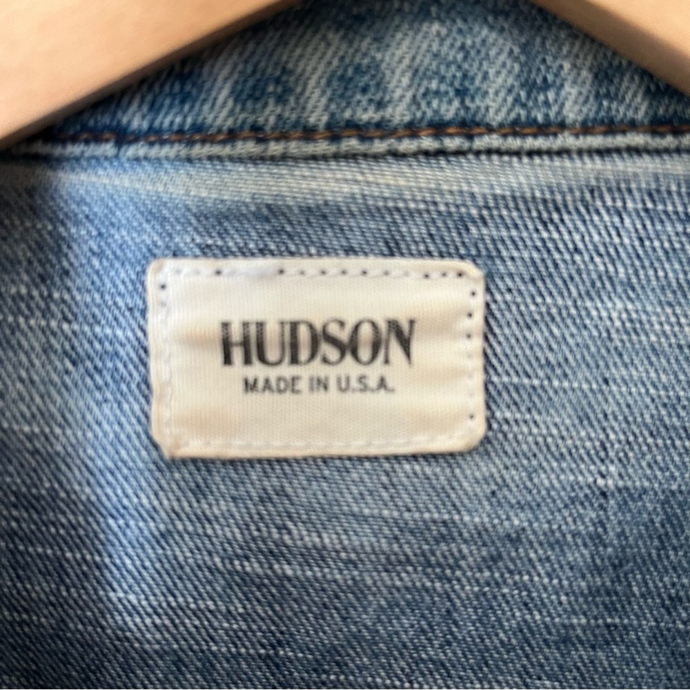S (2/4) Hudson Jeans Denim Jean Jacket - Picture 9 of 14